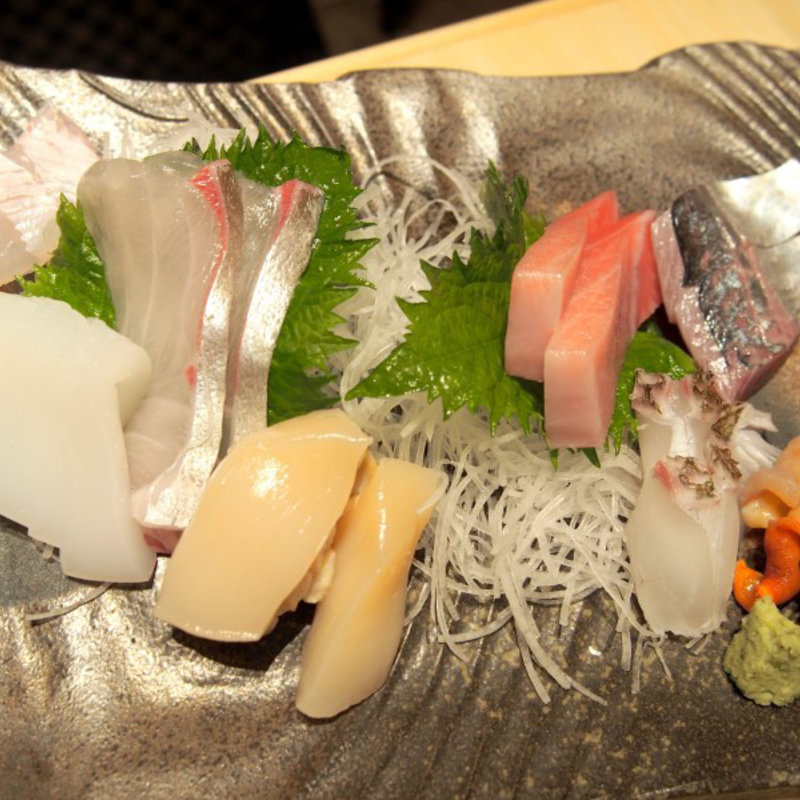 お造り盛り合わせ(鮨 樋口)