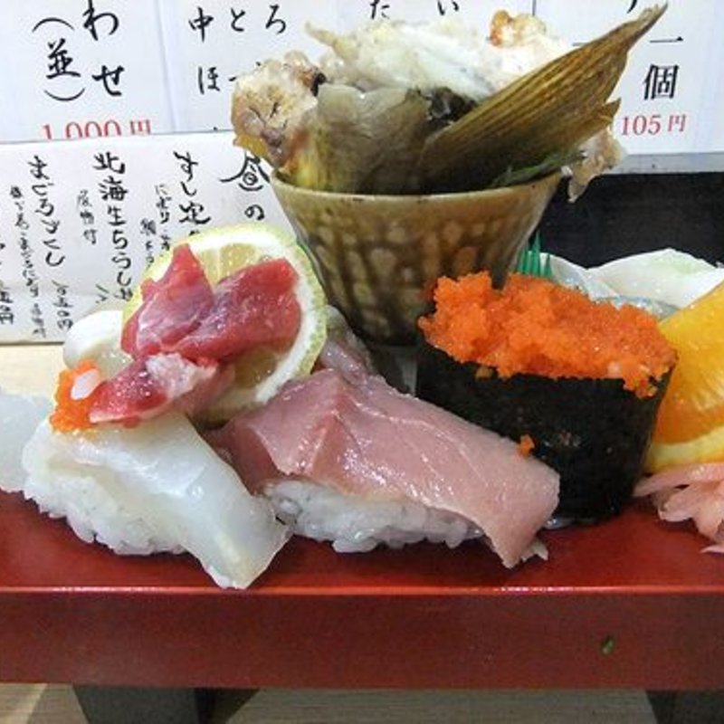 すし定ランチ(鮨 海鮮 あつ賀)