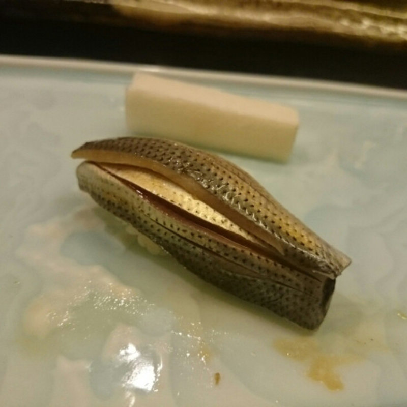 平目 甘酢漬け(鮨処うえの)