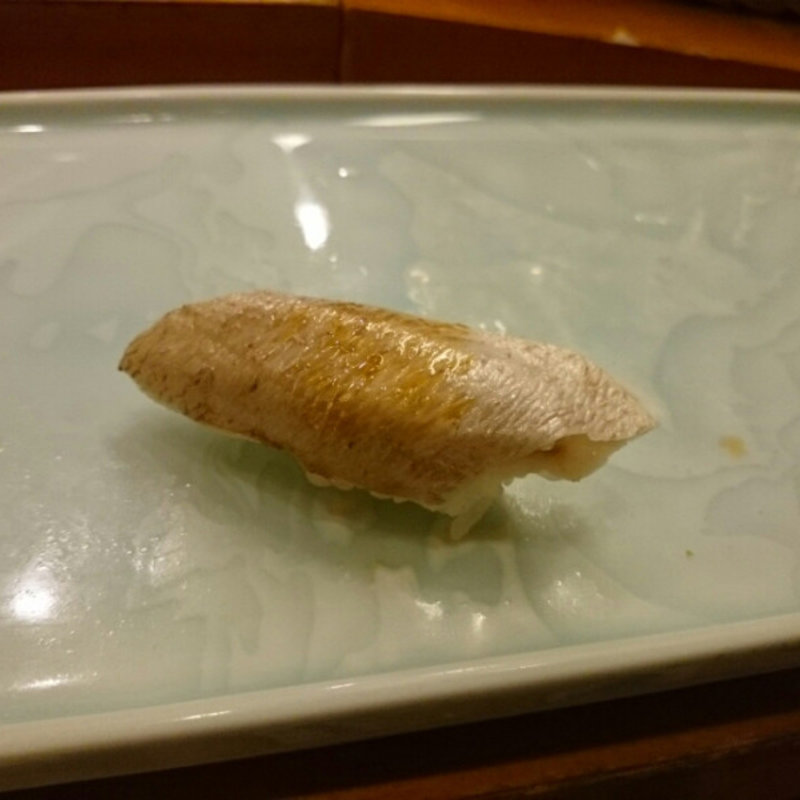 鮃の甘酢漬け(鮨処うえの)