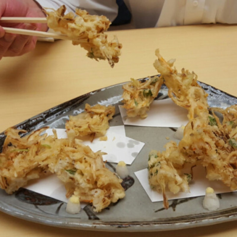 白魚のかき揚げ(早瀬 （せんさいぎょ はやせ）)