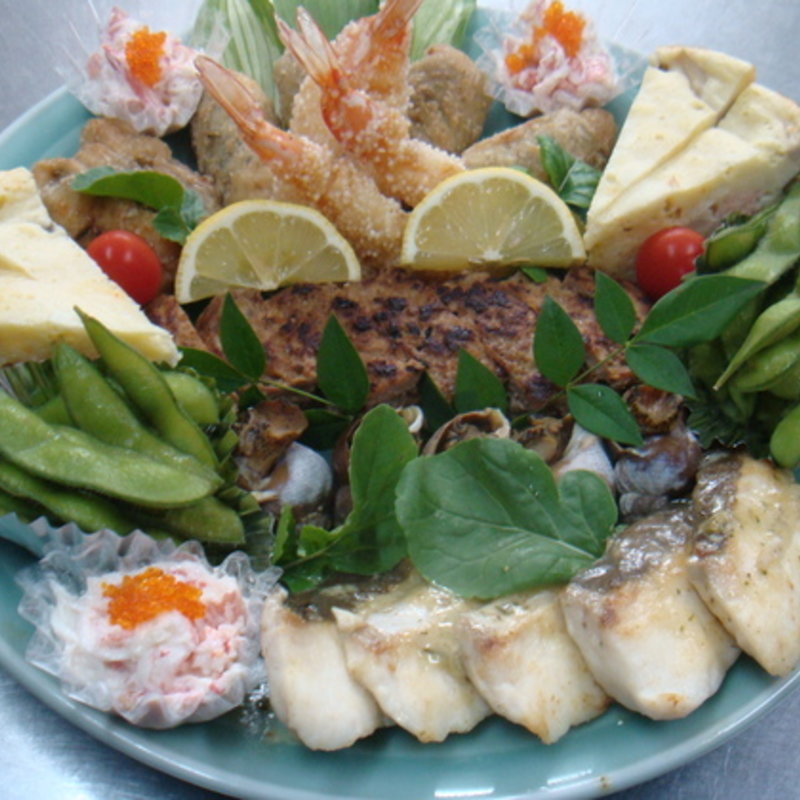 オードブル(鯛八鮨)