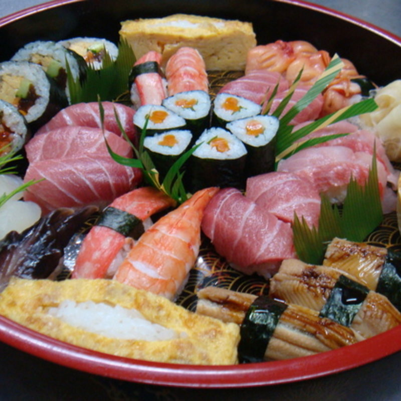 出前のにぎり(鯛八鮨)