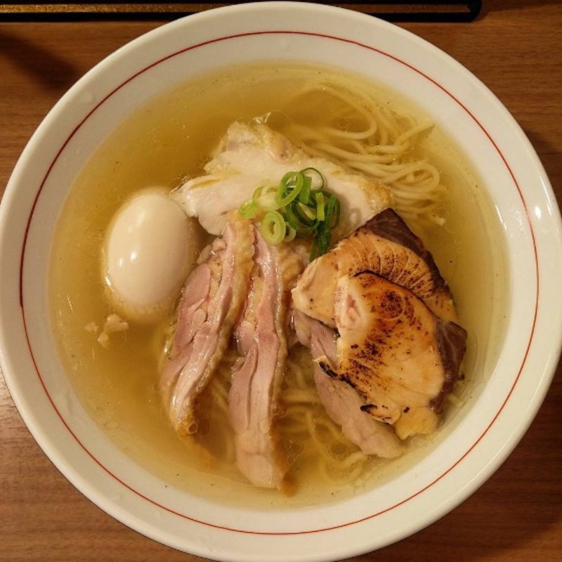 特選塩そば ※限定 (鯛塩そば 灯花 曙橋本店)