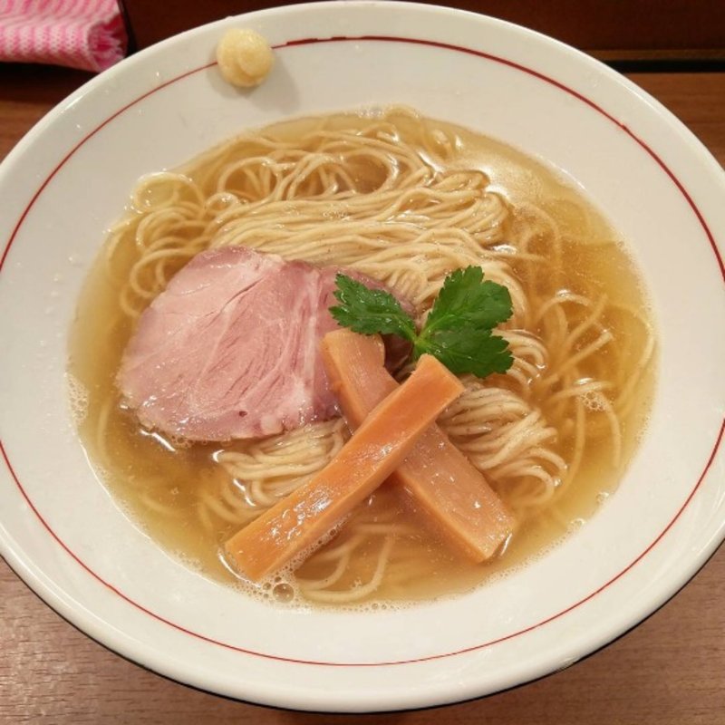 白だし煮干三重奏 ※期間限定(鯛塩そば 灯花 曙橋本店)