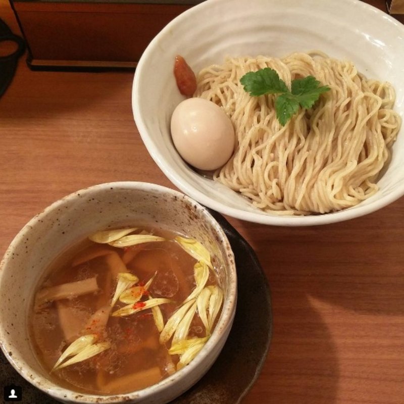 鯛塩つけ麺〜みぞれ仕立て〜(鯛塩そば 灯花 曙橋本店)