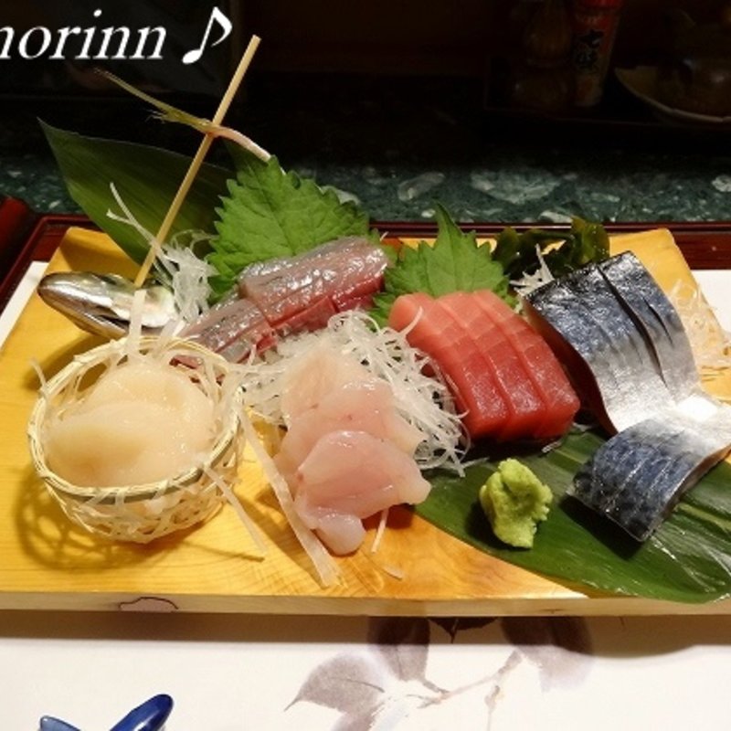 刺身盛り合わせ(鰻のしばざき )