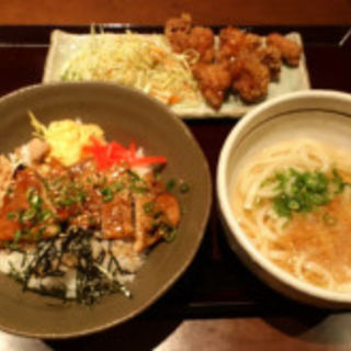 欲張り！トリプル御膳(鳥どり 川崎駅前店)