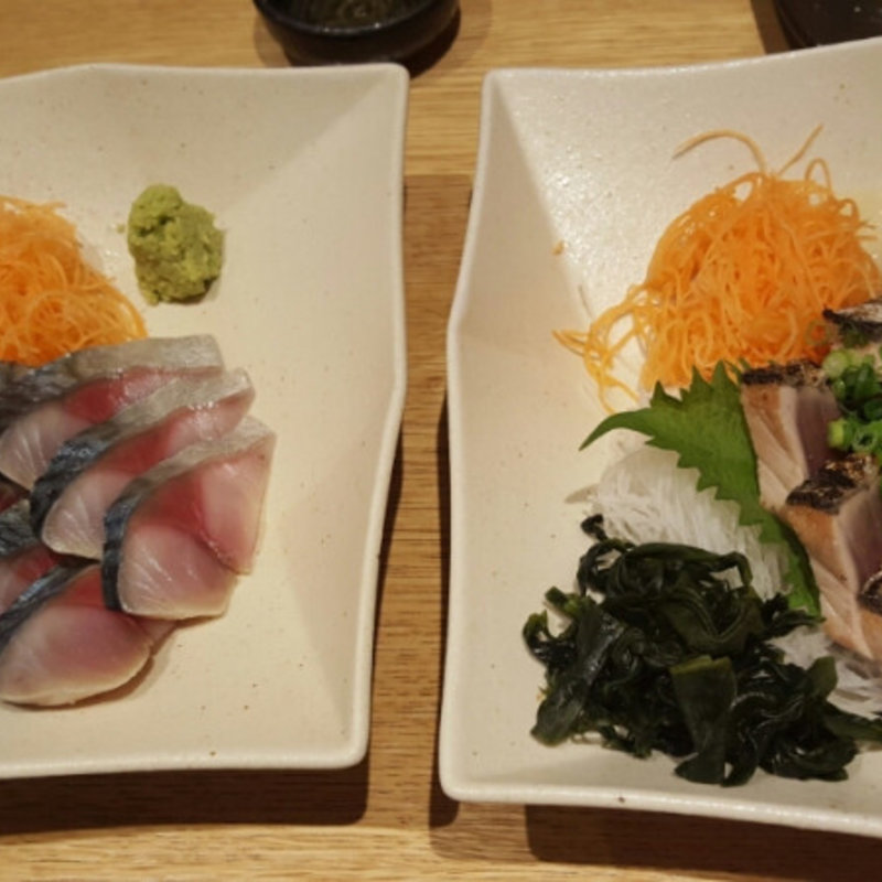 サバ軽〆(鳥まつ 浜松町本店)