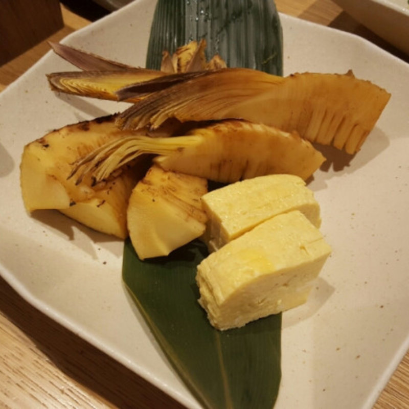 筍焼き(鳥まつ 浜松町本店)
