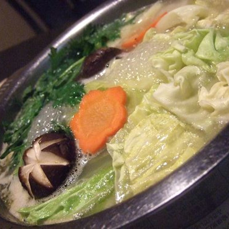 水炊きコース(鳥善 銀座店)