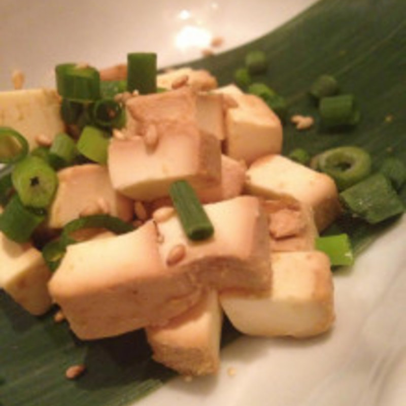 本白子と三つ葉たまごとじ(鳥昇)