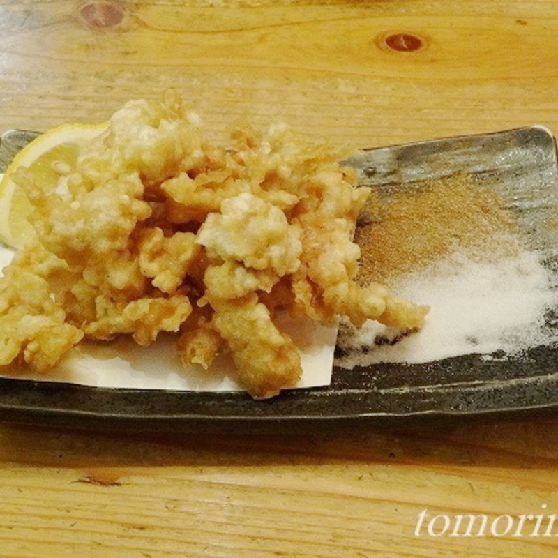 せせりの天ぷら(鳥楽 京都店 （とりらく）)