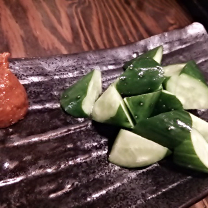 きゅうりピリ辛味噌(鳥珍や)