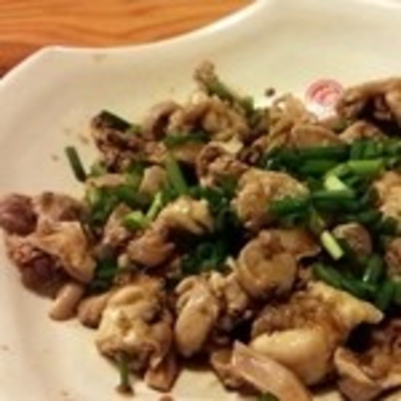 ホルモンねぎ盛ポン酢(鳥貴族 日暮里店)