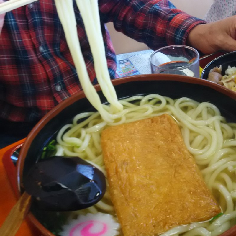 きつねうどん3玉　ミニの牛丼付き(鳴門うどん 戸木店 （なるとうどん）)