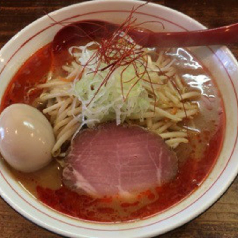 味玉辛味噌らーめん(東京味噌らーめん鶉(うずら))