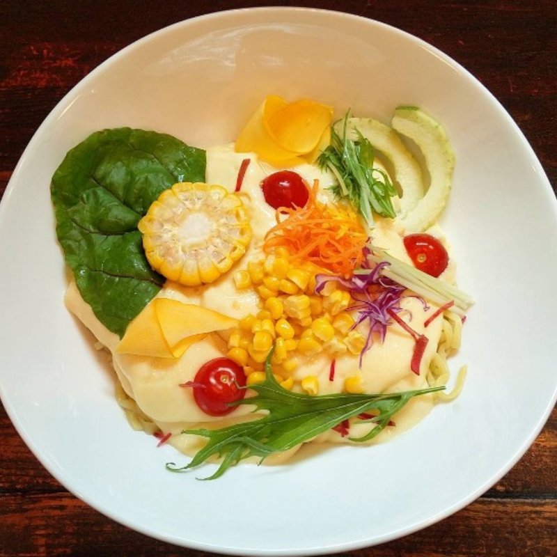 冷製豊潤鶏そば もろこし君 ※限定 (鶏そば 凛 （トリソバ リン）)