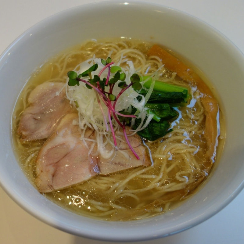 鶏そば塩(鶏そば 朱雀 )