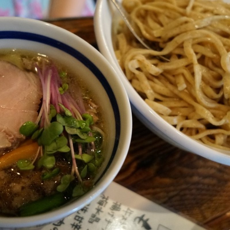 鴨つけめん(鶏そばヒバリ （ＨＩＢＡＲＩ）)