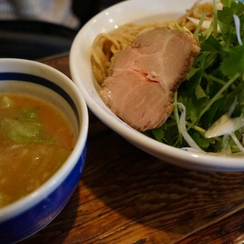 鶏つけ麺(鶏そばヒバリ （ＨＩＢＡＲＩ）)