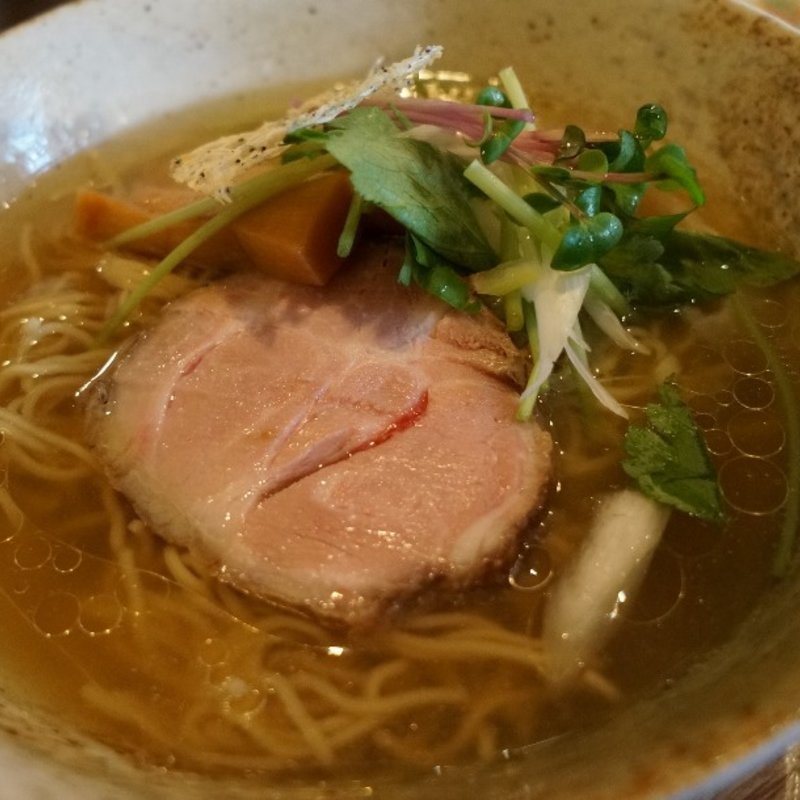 鶏煮干そば(鶏そばヒバリ （ＨＩＢＡＲＩ）)