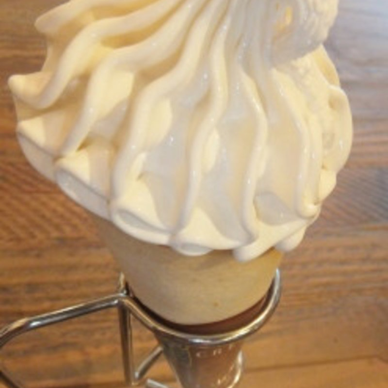 プレミアム生クリームソフトクレミア(鶏そば十番１５６ 麻布十番本店)