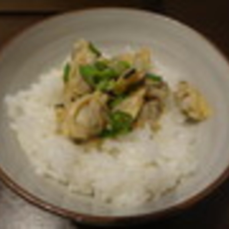 あさりのっけご飯(鶏喰 （～TRICK～）)