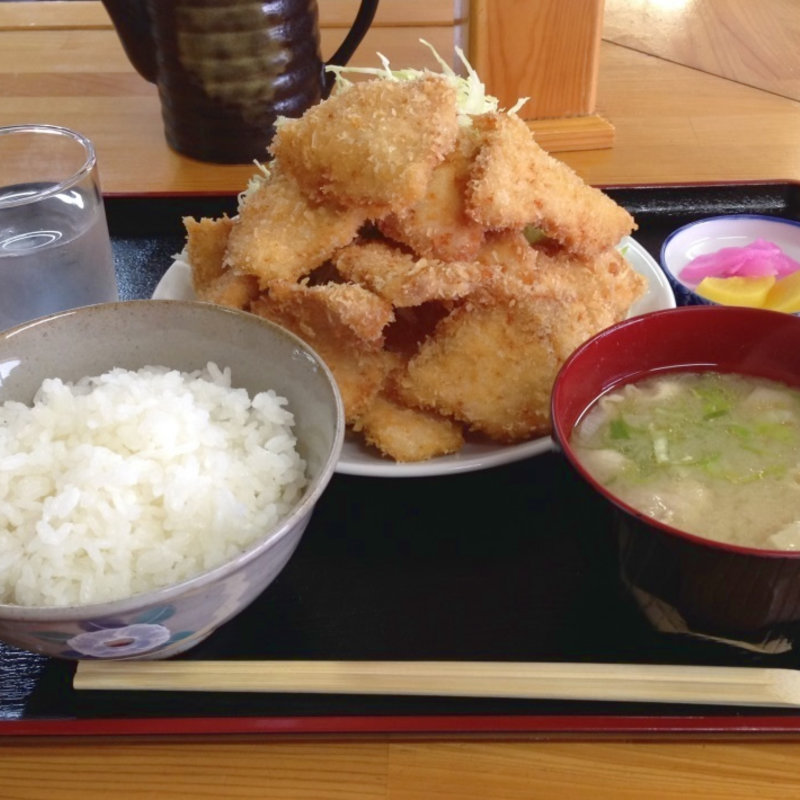 チキンカツ定食(鶏焼屋 )