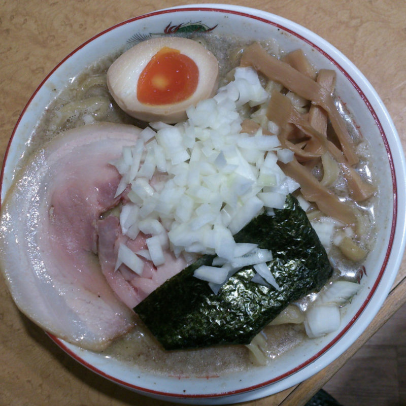 極太豚脂そば～燕三条～(鶏番長)