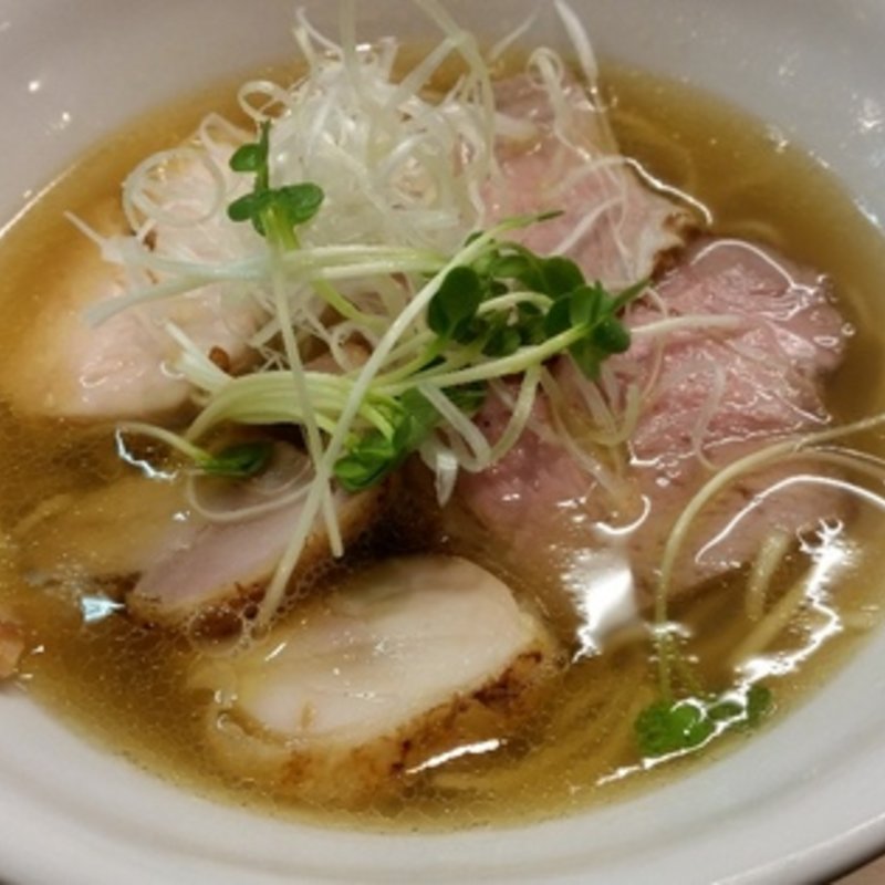 カマスの塩鶏そば(鶏谷 （トリタニ）)