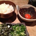 卵かけごはん(鶏家 六角鶏 天満橋店)