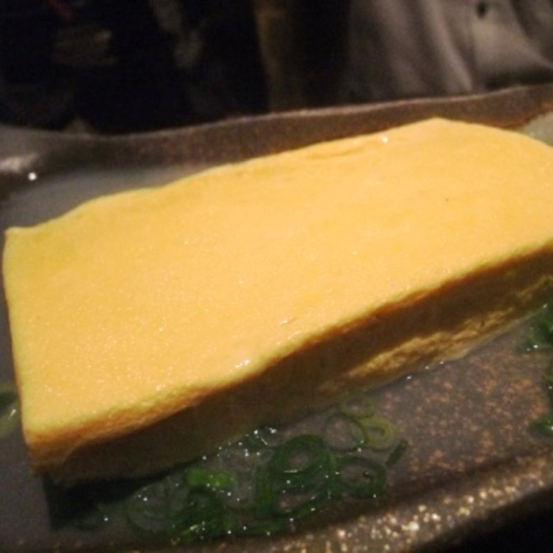 ハマグリの出汁巻き(鶏家 六角鶏 天満橋店)