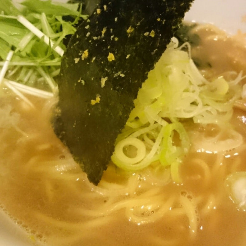 柚子胡椒ラーメン(鶴の舞さくら里)