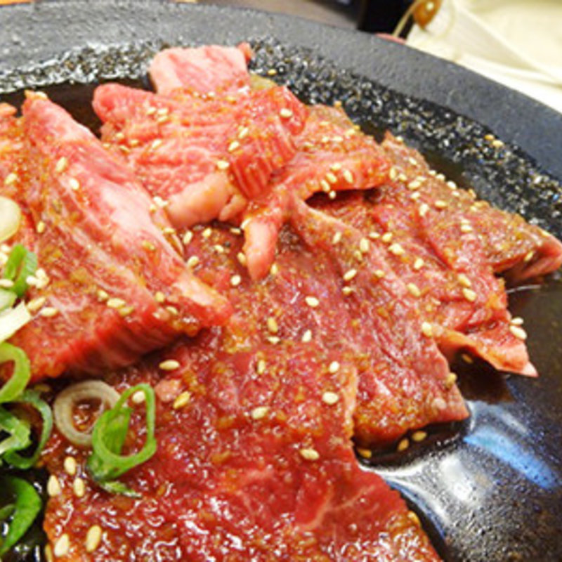 ロース・ハラミ焼肉定食(鶴一 本店 （つるいち）)