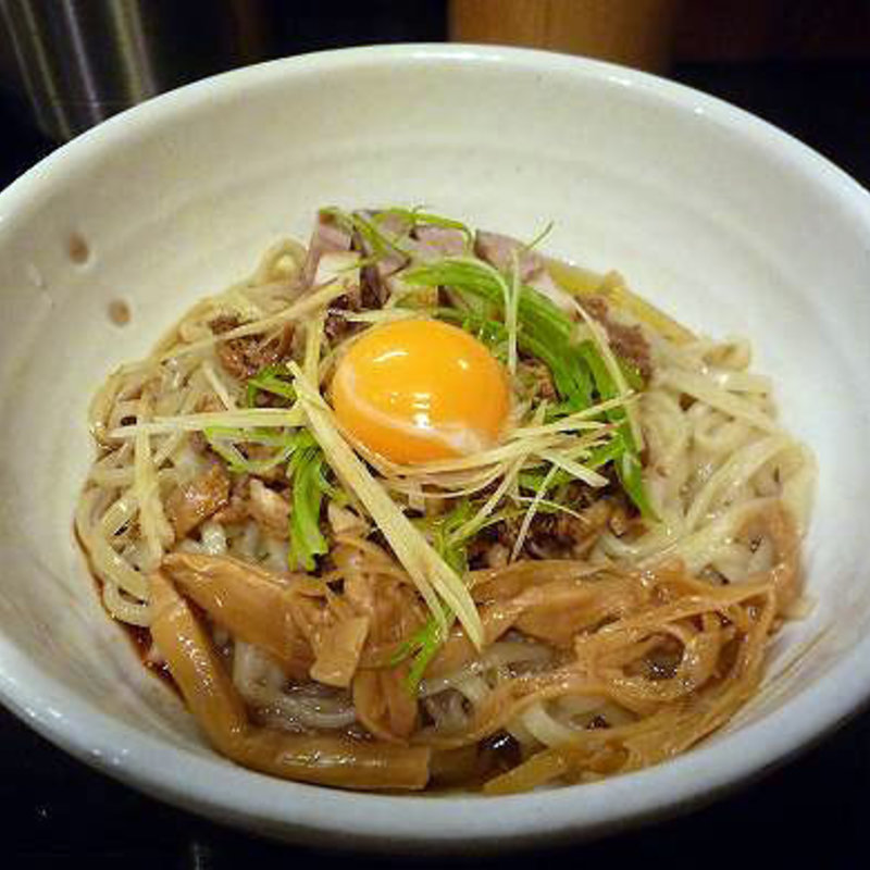三元豚あえそば(鶴麺 鶴見本店 （つるめん）)