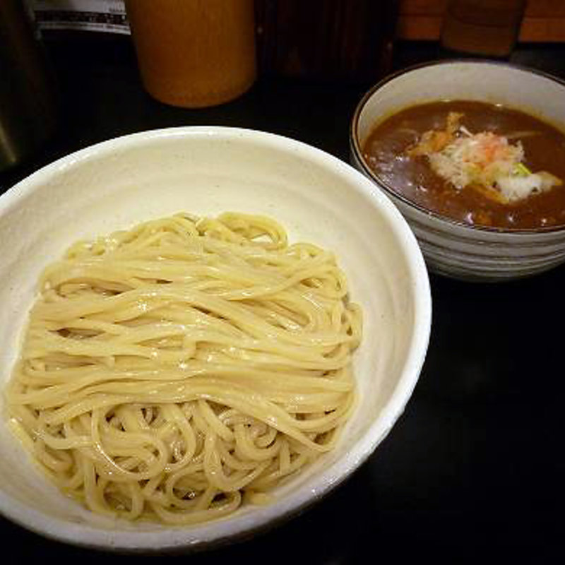 牛スジカレーつけそば(鶴麺 鶴見本店 （つるめん）)