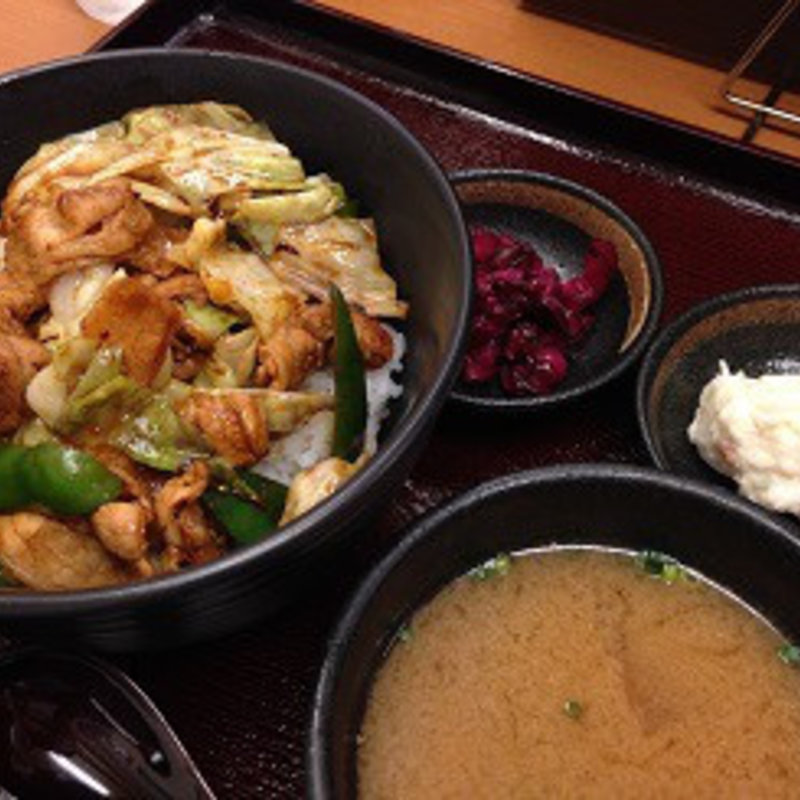 回鍋肉丼(鷹翔)
