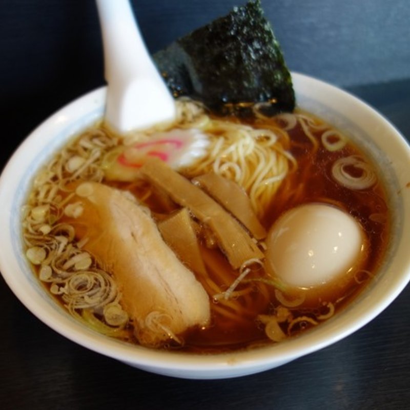 中華そば（味玉子のせ）(麺たなかや)