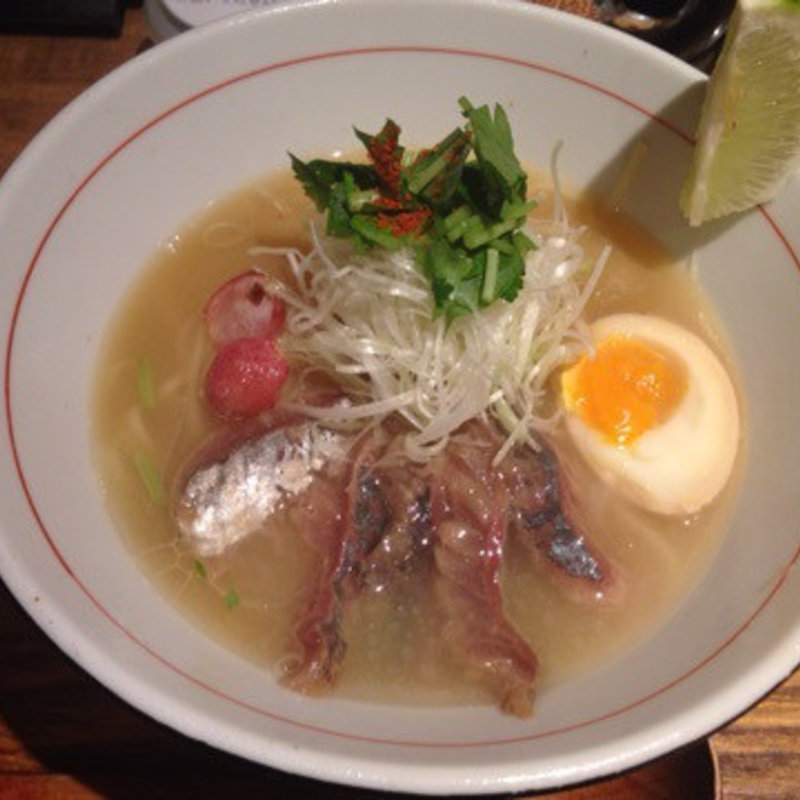 冷製鯵白湯(麺と心 7 )