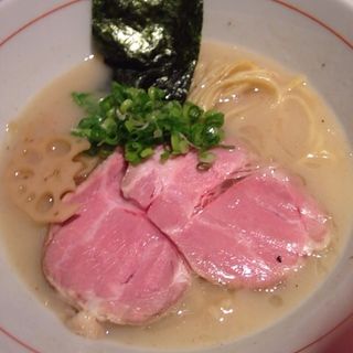 濃厚魚介そば元味(麺と心 7 )