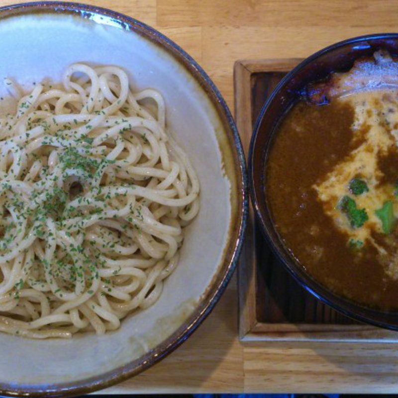 デミみそつけ麺　(麺の樹 ぼだい)