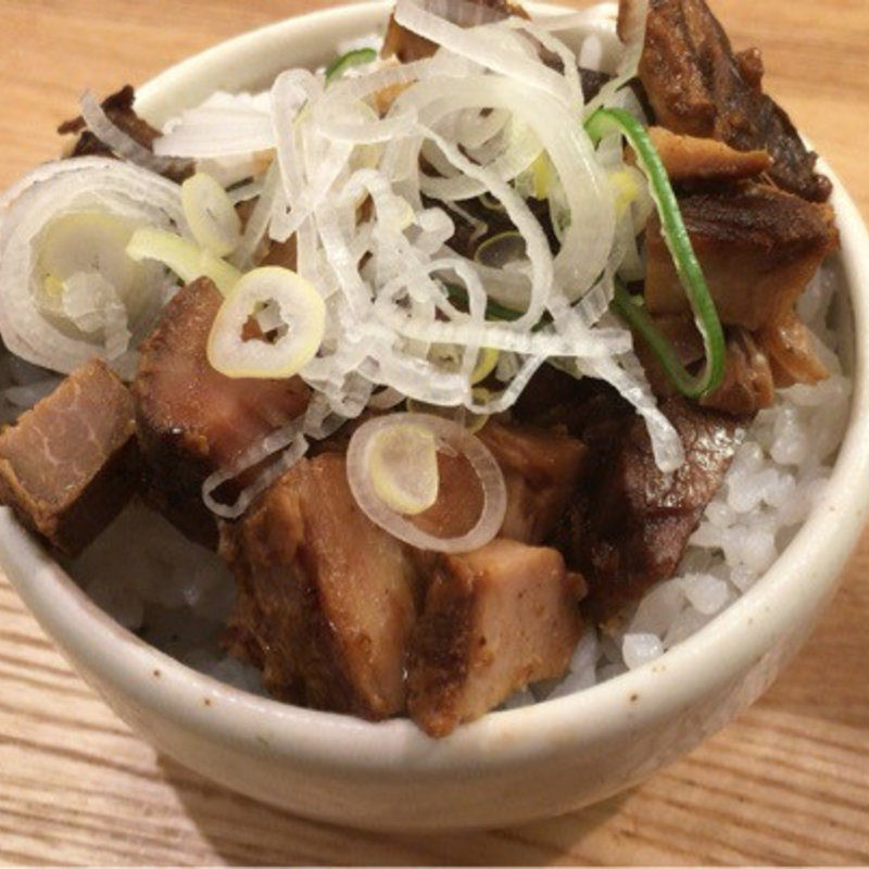 ちゃーしゅう飯(麺や 七彩 八丁堀店)