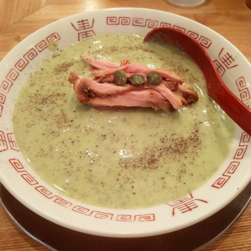 だだちゃ豆の冷やし麺(麺や七彩)
