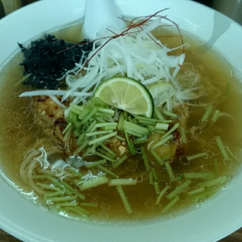 かき塩ラーメン(麺や　福座 （フクゾ）)