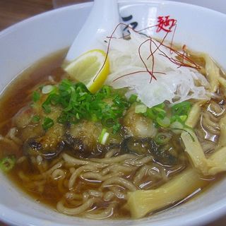 牡蠣醤油ラーメン(麺や 福座)