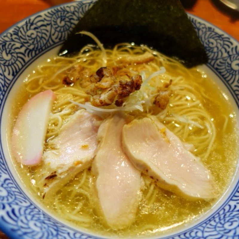 鶏とろみそば(麺や而今 （じこん）)