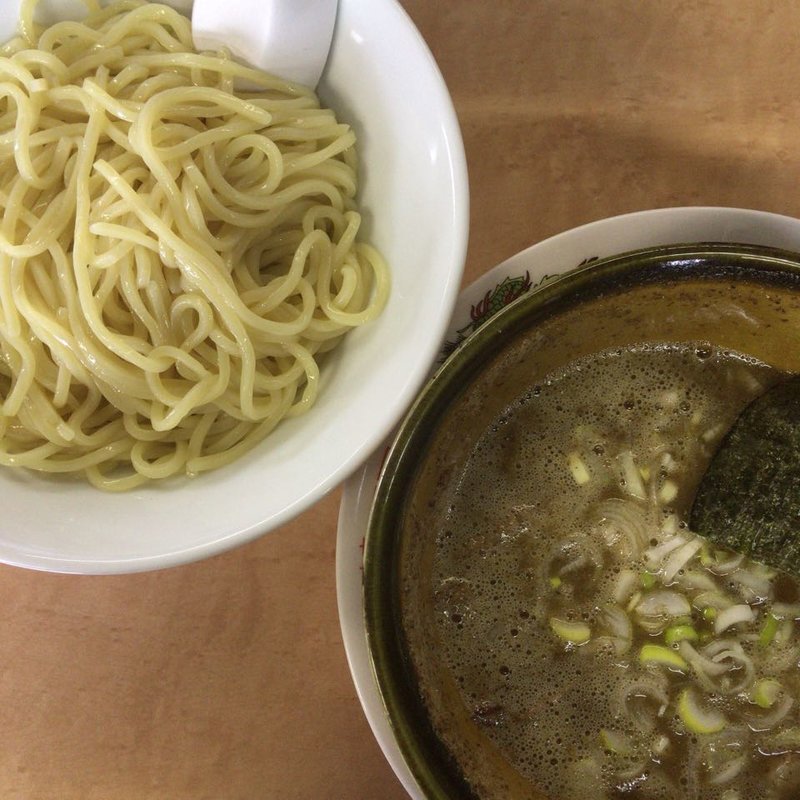 ブレンド塩つけめん(らーめん 萬亀 )