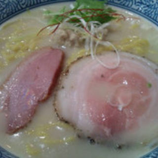 濃厚塩白鶏湯そば(麺や 而今)