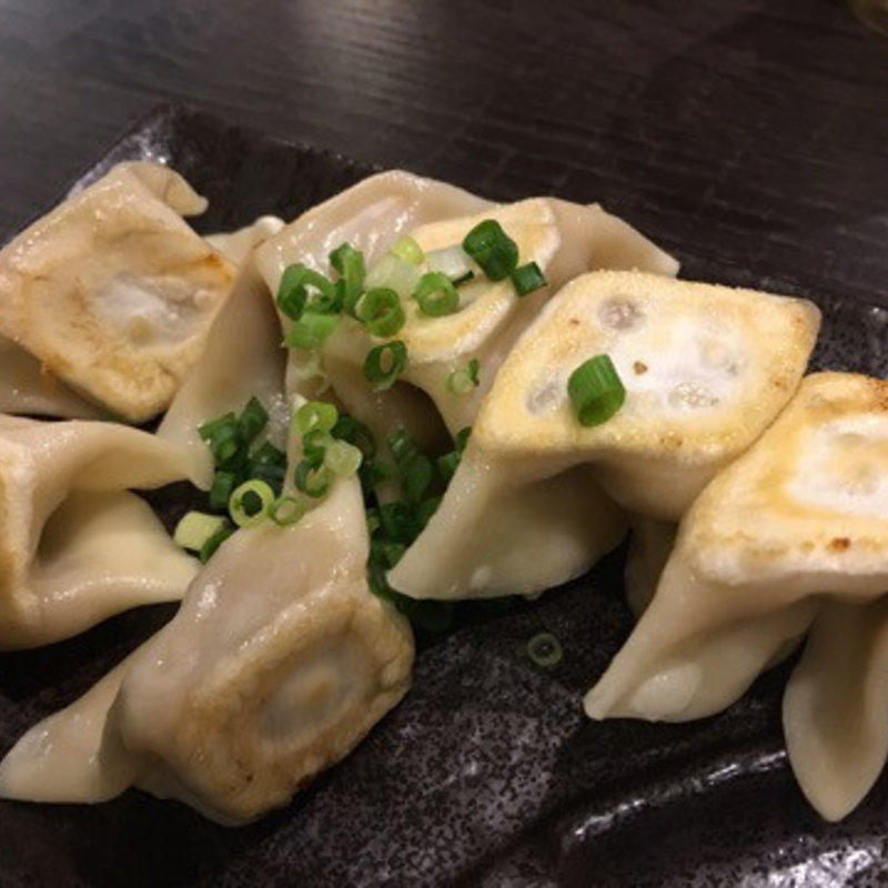 手作り一口餃子(麺や 金と銀)